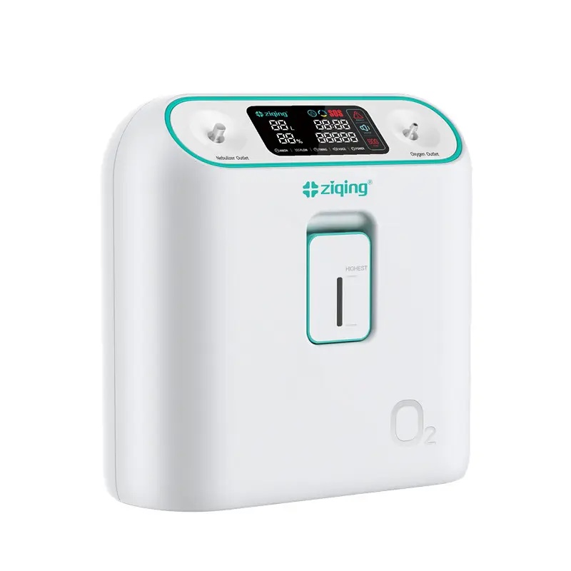 Ziqing Portable 1-8L Oxygen Concentrator | Dual Nebulizer | Home & Travel Use ZY-01/02