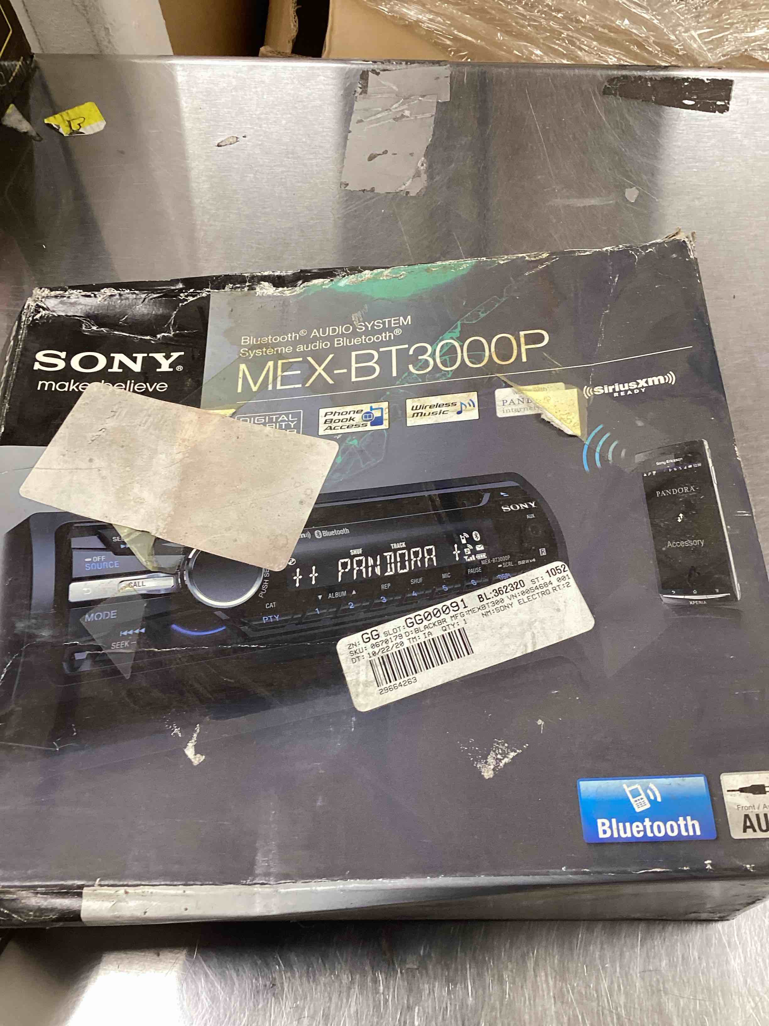 Original Sony Mex-bt3000p Volume Knob B1