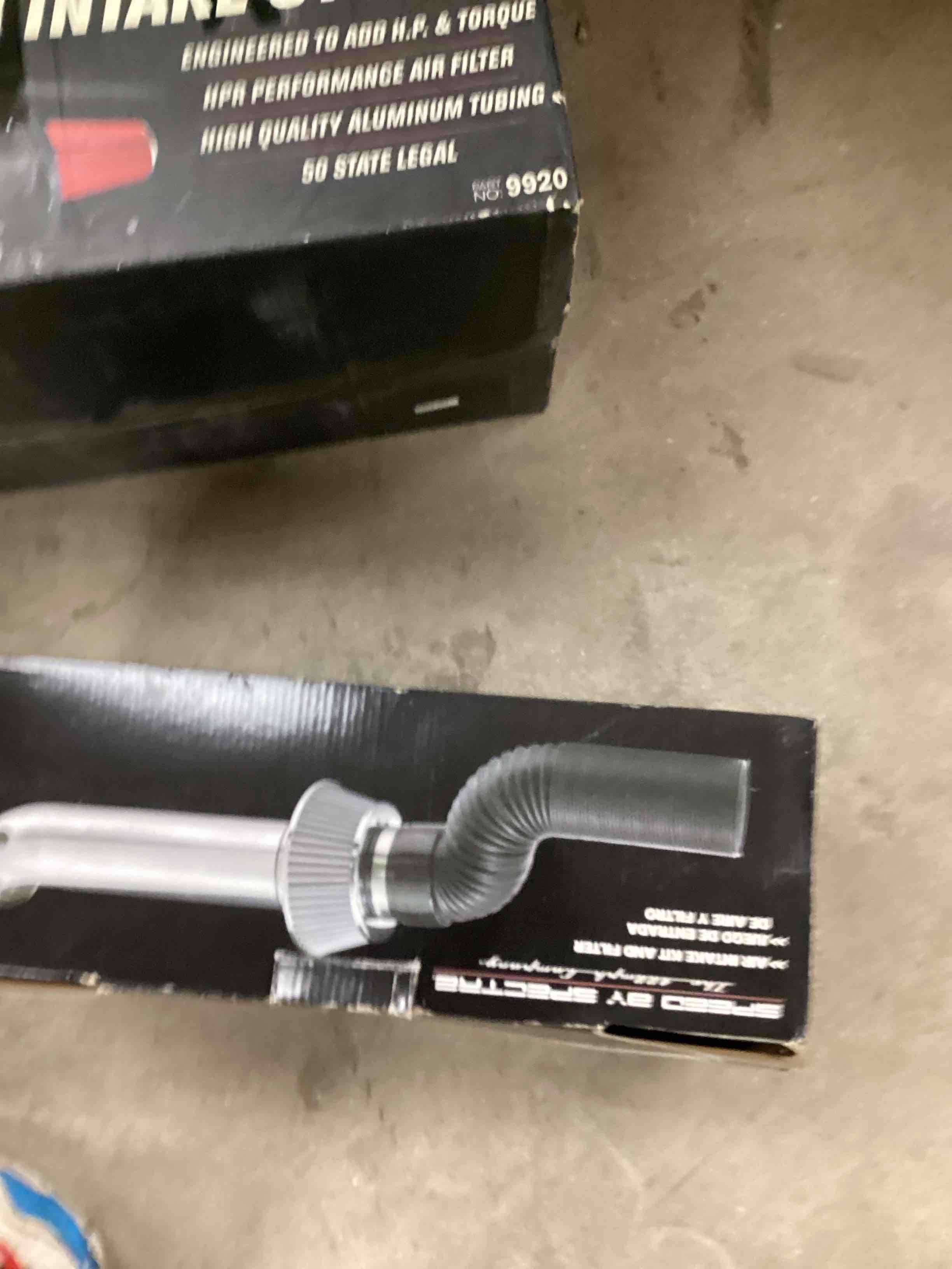 Spectre Performance 8220 Aluminum Universal Intake Kit with Filter and Duct