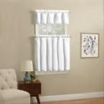 Mainstays 36 inch small window set 3 piece white