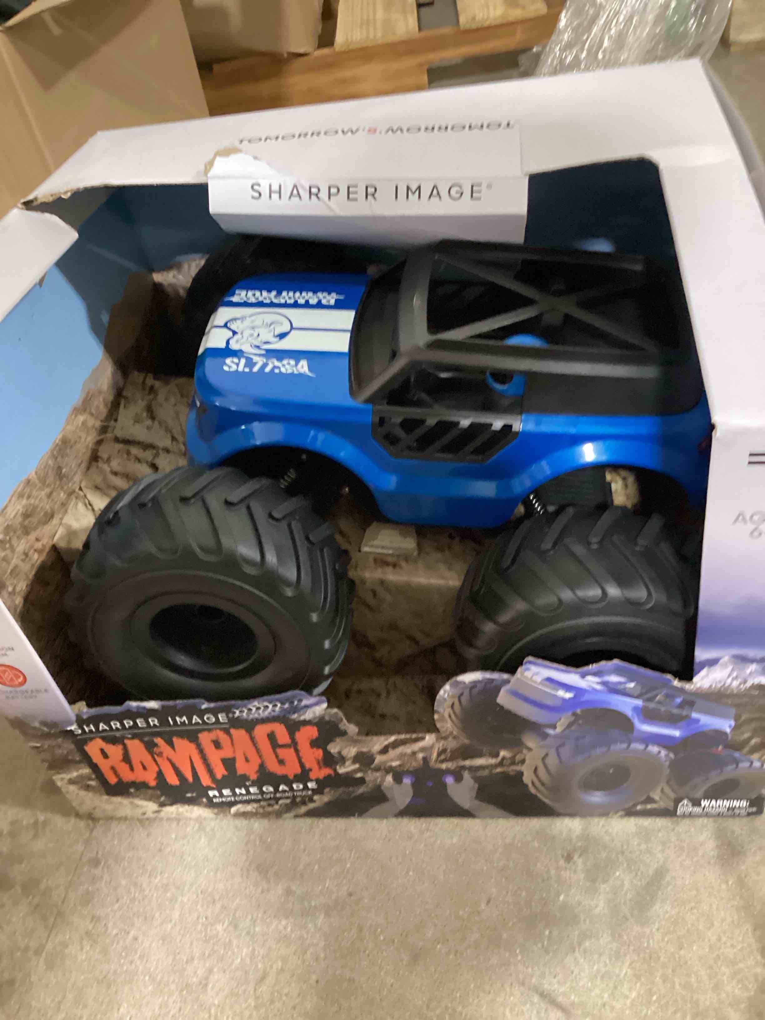 Rampage monster truck toy 