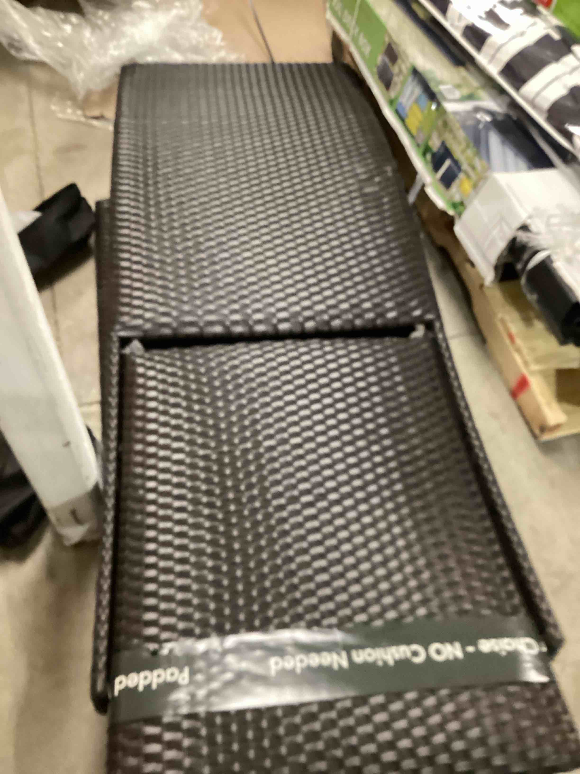 Member's Mark Padded Wicker Chaise Lounger