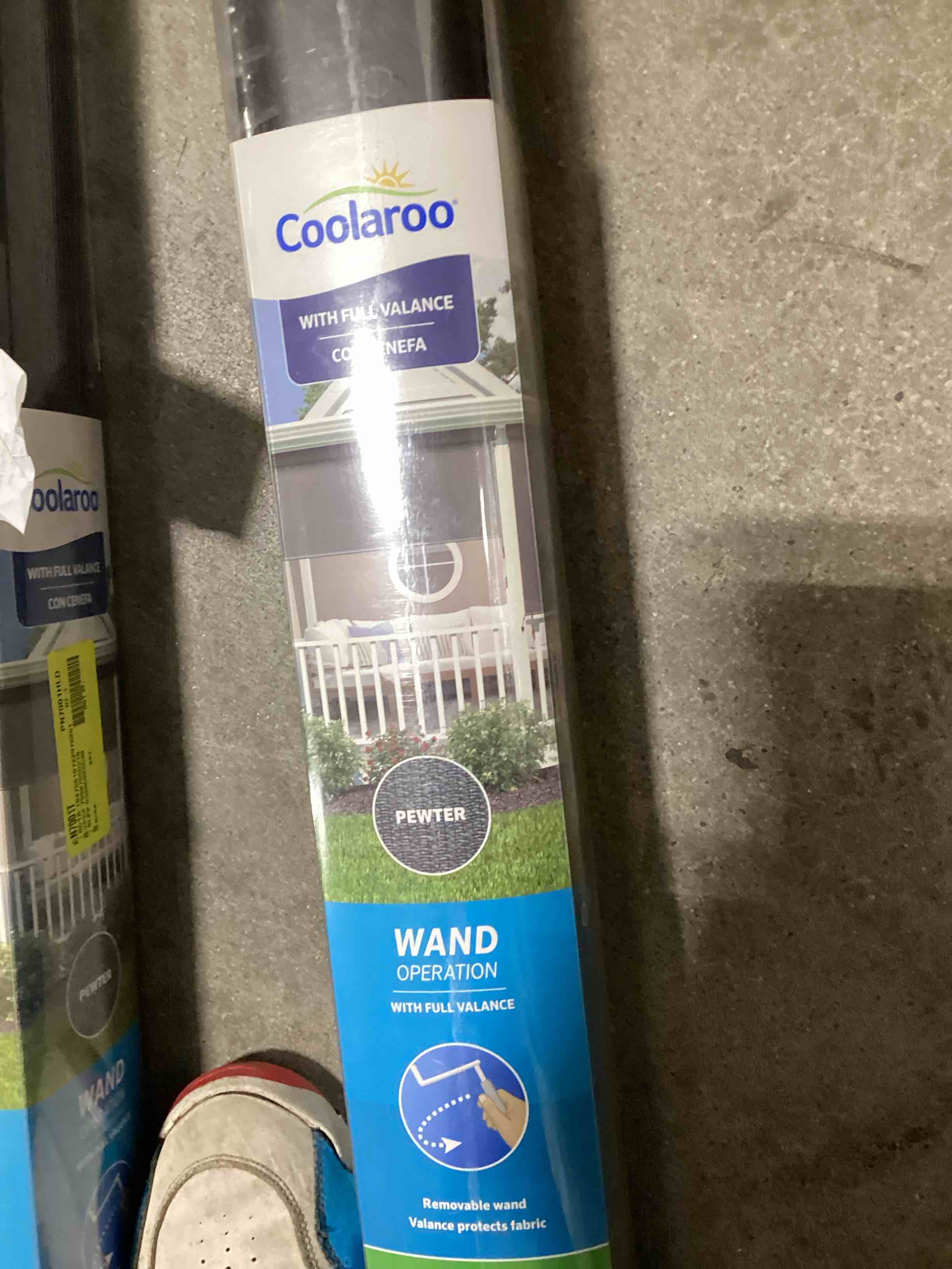 coolaroo 96x96 in outdoor shade