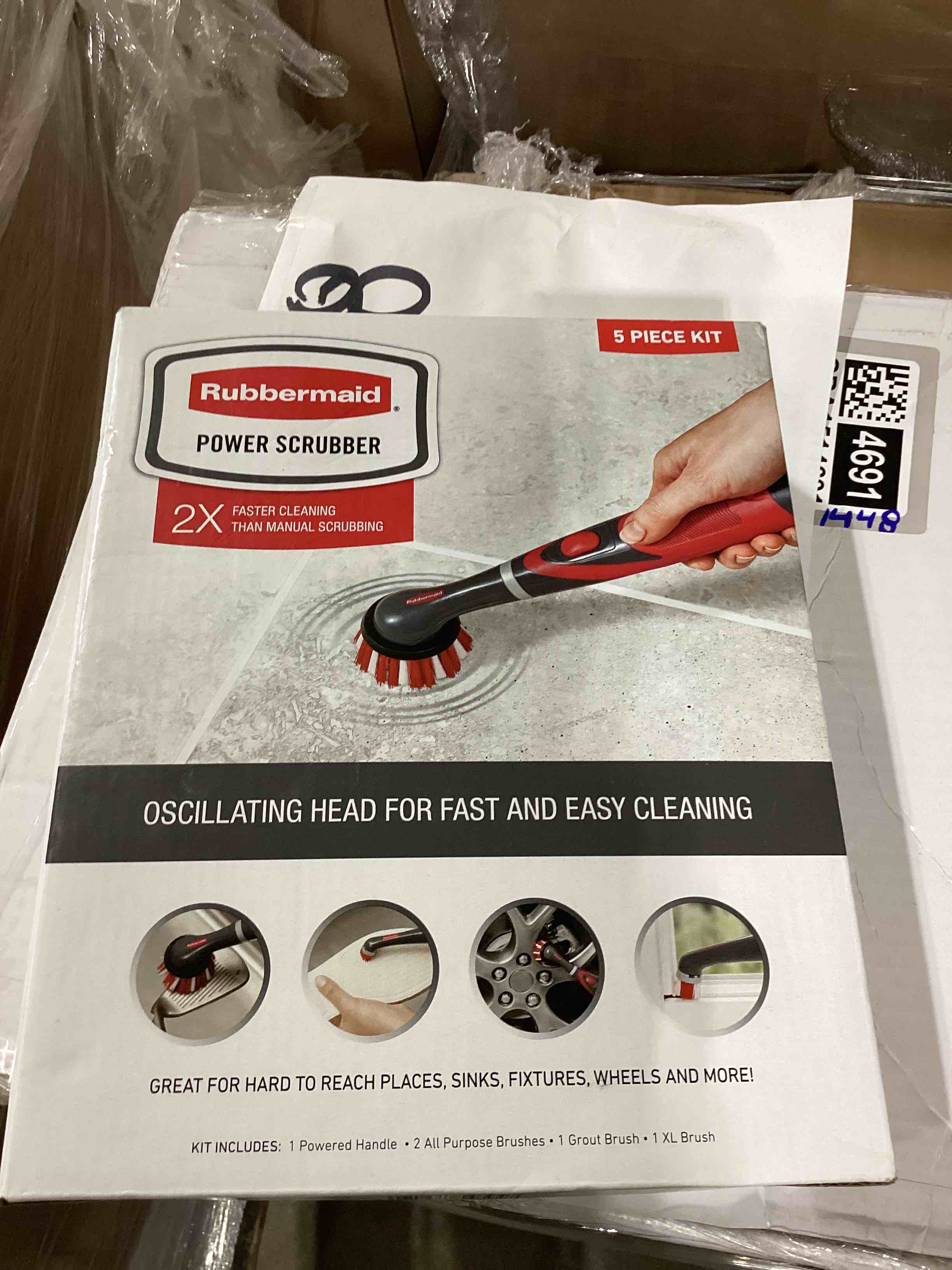 rubbermaid power scrubber 