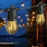 Westinghouse 36 ft Led solar string lights 