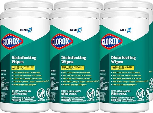 Clorox Commercial Solutions Disinfecting Wipes  Green  75 / Each (Quantity)
