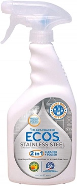 Earth Friendly PL933032 Stainless Steel Cleaner & Polish - 22 Oz