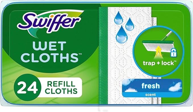 Swiffer Sweeper Wet Mopping Cloths Refills - Fresh Scent - 24ct