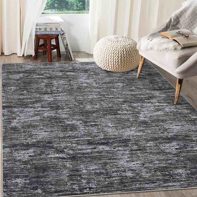 AELENMU Gray rug 5x7