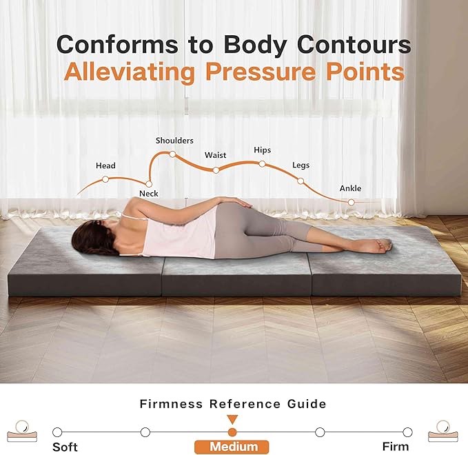 folding mattress with washable covers, 