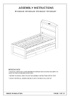 twin xl trundle bed storage drawers