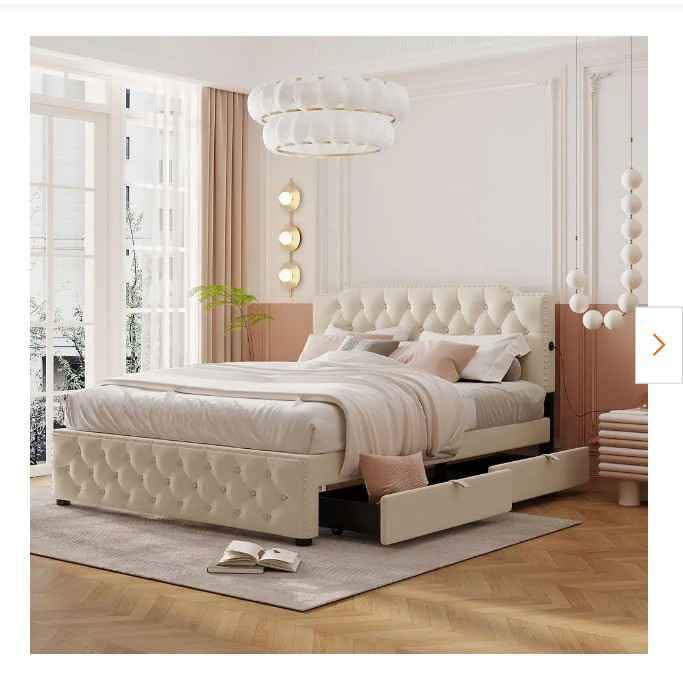 Drawer bed only-2 ( beige ) lit tiroir seulemen -2- (beige )