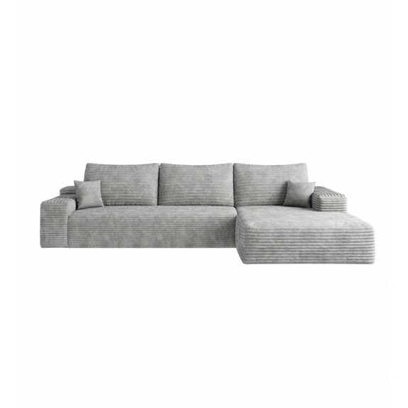 sofa left sleeper grey