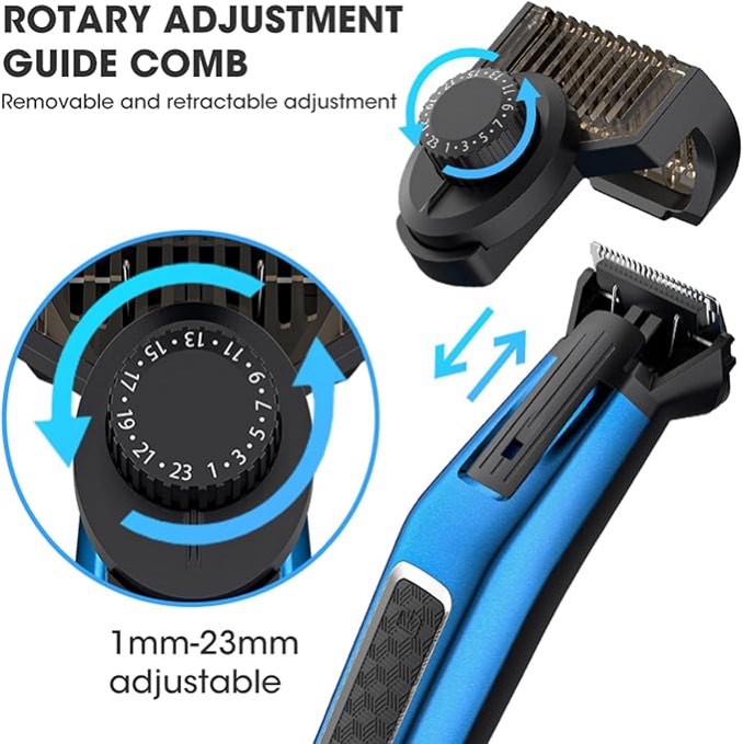 Multifunctional Electric Shaver Grooming Device Nose Hair Shaver Electric Shaving Tool Suitable for Wet and Dry Use