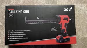  Caulking Gun 20V Gun Kit 300ML Rapid Charger 2.5 Li-Battery