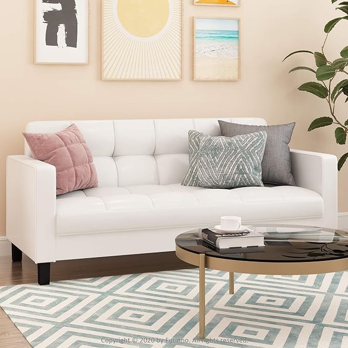White sofa