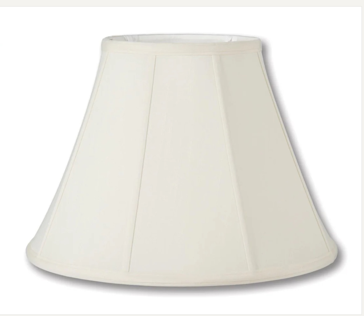 Lamp Shades -  Color, beige size 9X 16 X14 WA