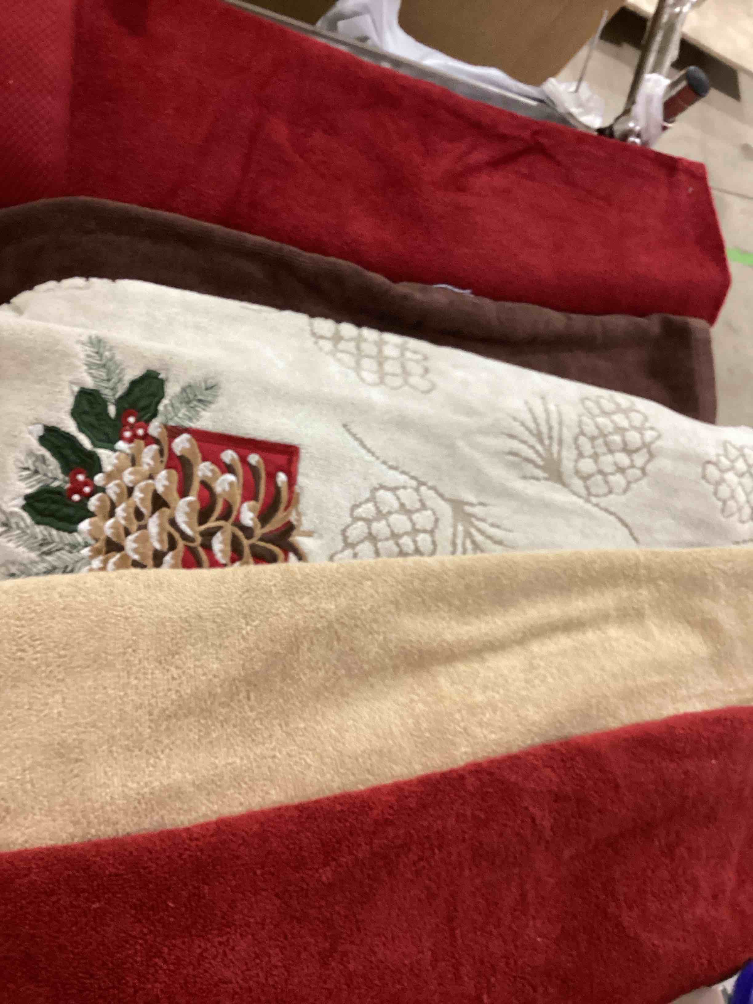 Assorted items Towels 
