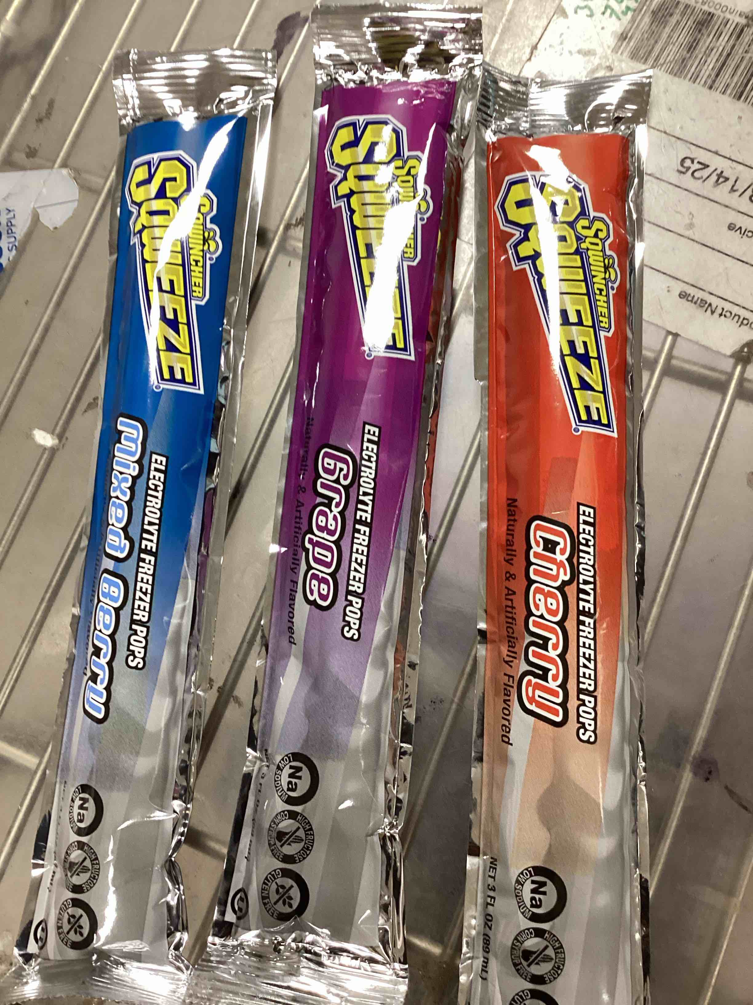CHERRY ELECTROLYTE FREEZER POPS