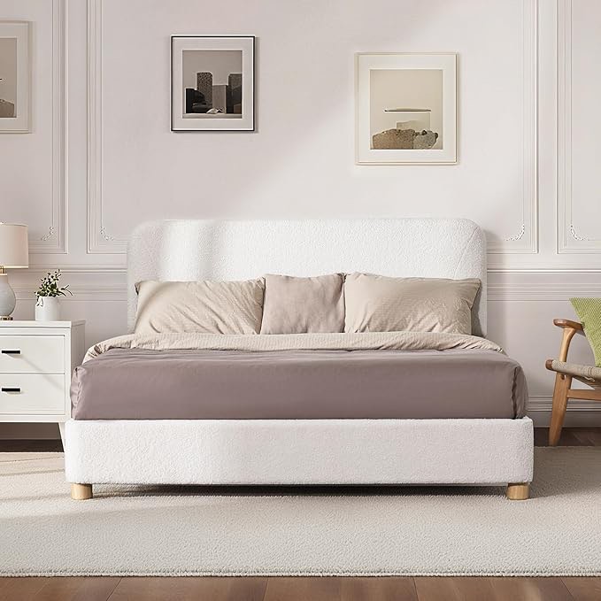 Juliet  boucle bed Queen 