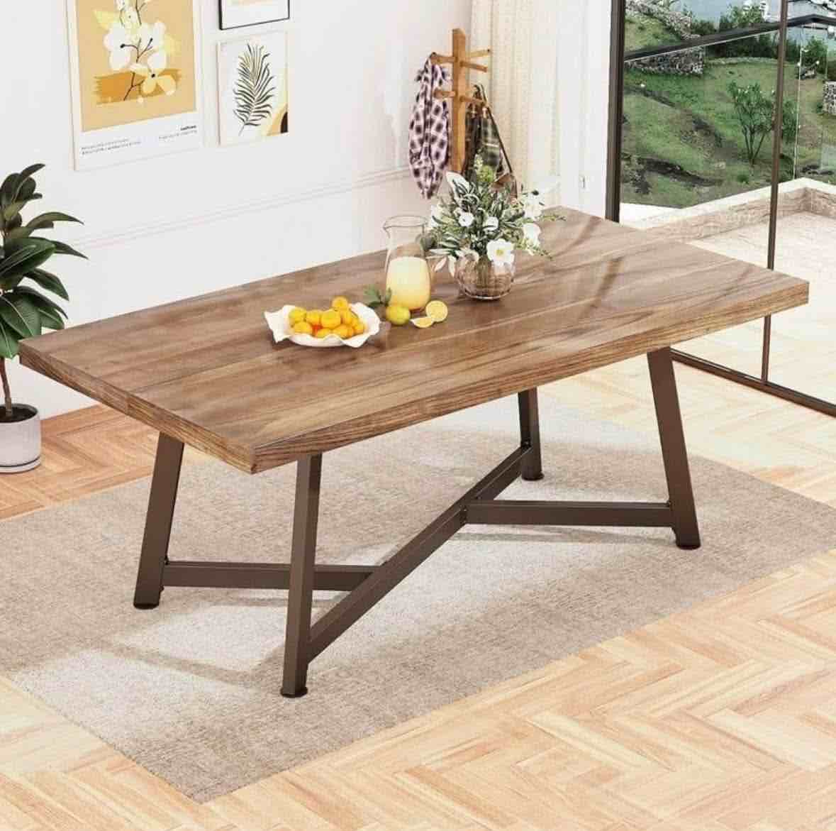 Rectangular table