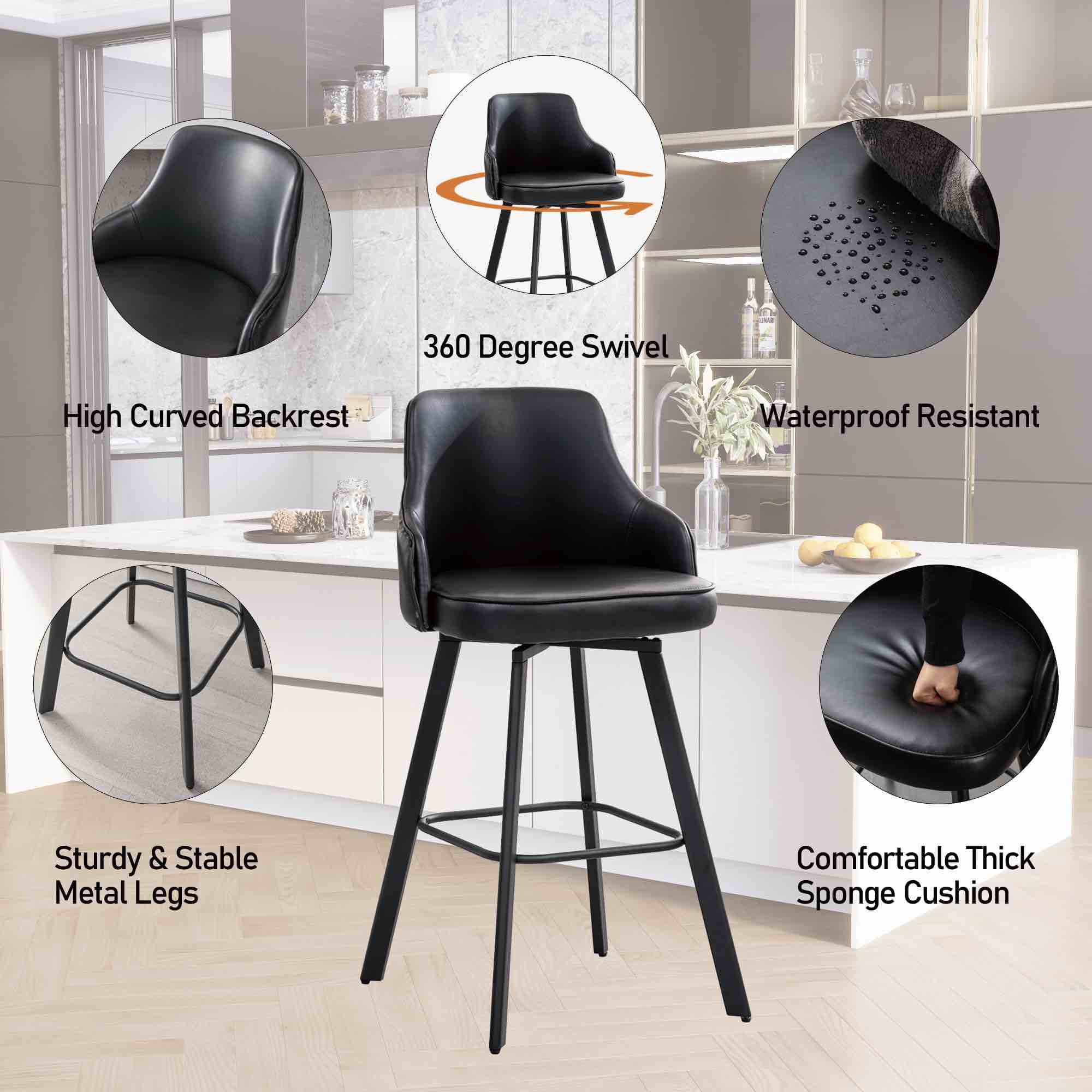  height swilvel stool 