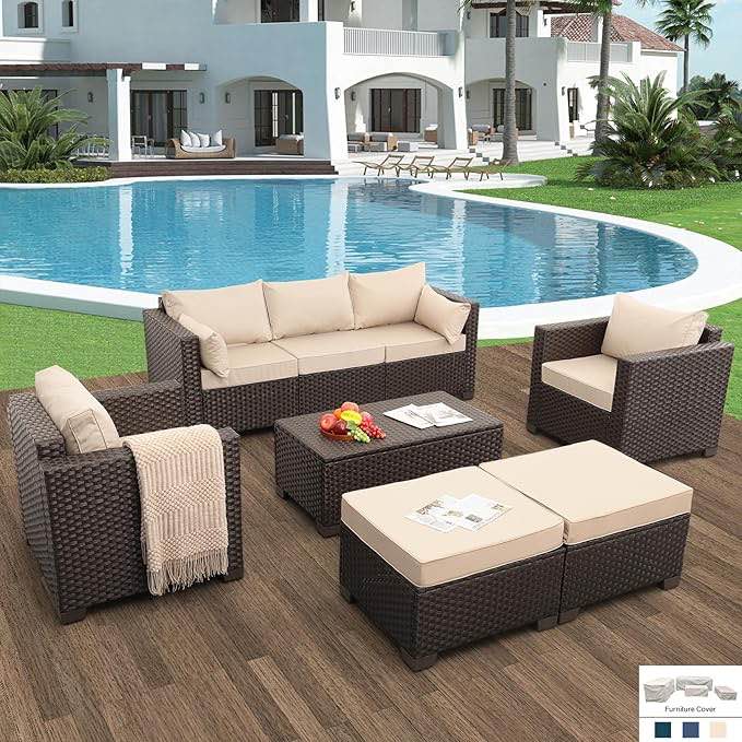 Rattan Sofa Set 
