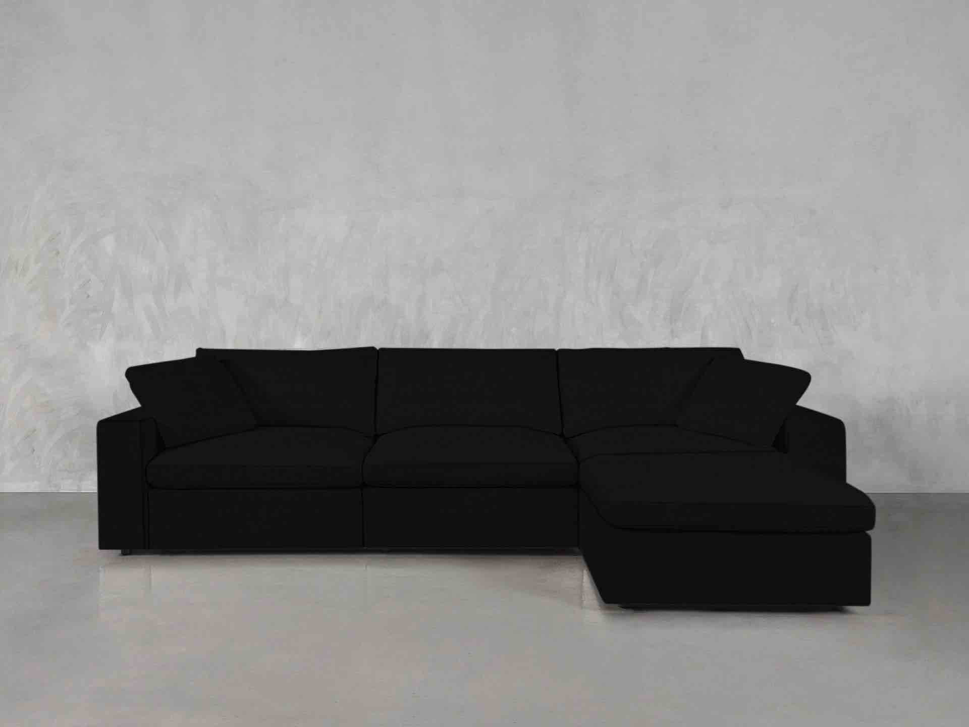 Fabric sofa Moss green color