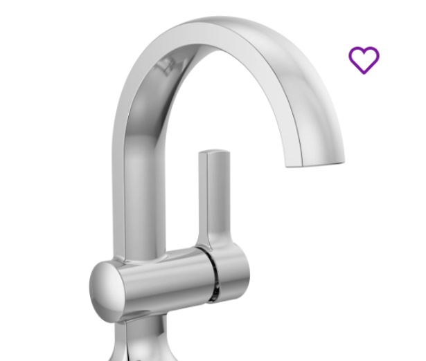 Albion Single Hole Bathroom Faucet with Drain Assembiy, Single Hanc