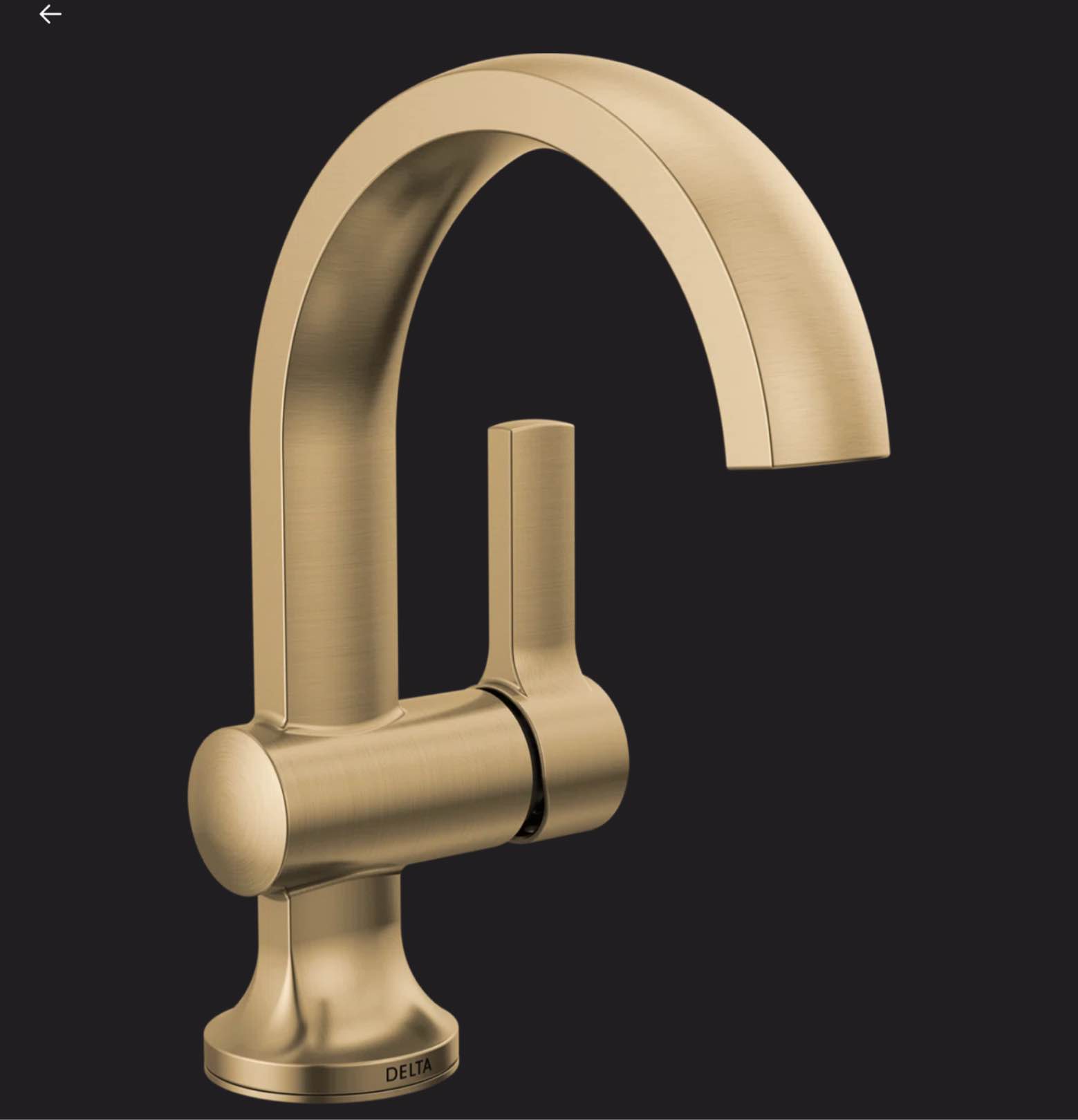 Albion Single Hole Bathroom Faucet with Drain Assembly, Single Han