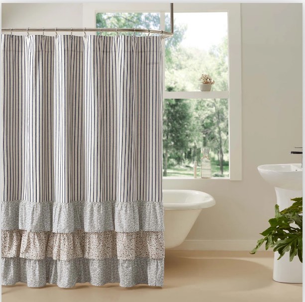 Liseron Striped Shower Curtain 4511041125