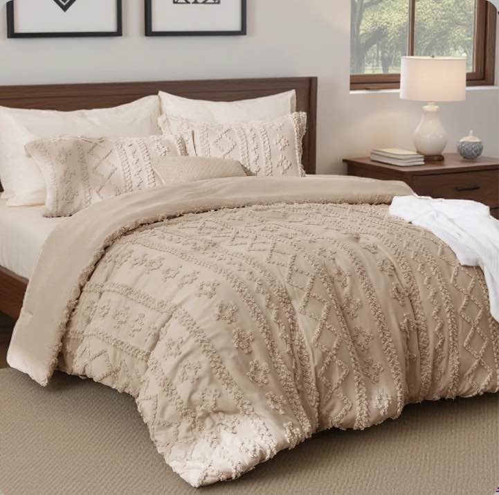 Best Seller Bedsure Farmhouse Shabby Elegance Tufted Boho