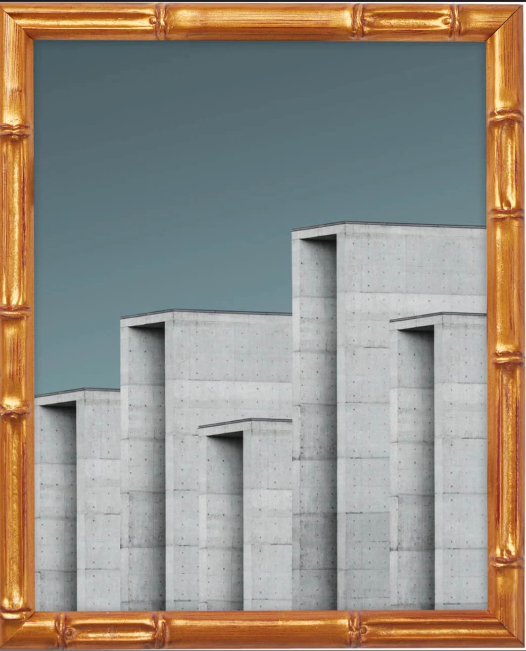 Akyla Gold Wood Gilded Picture Frame