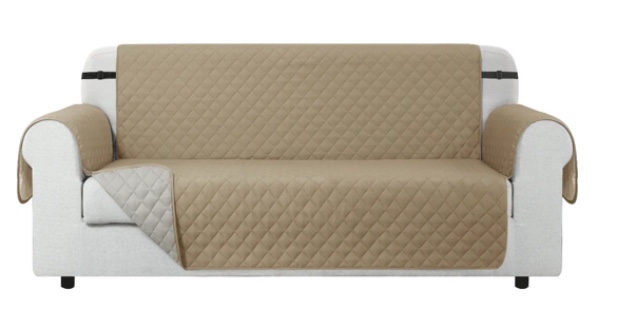 Polyester Box Cushion Sofa Slipcover 