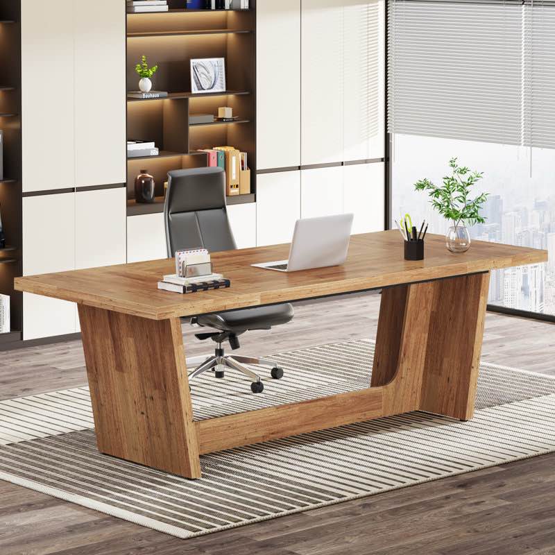 70.9" Executive Desk, Large Home Office Desk Desk