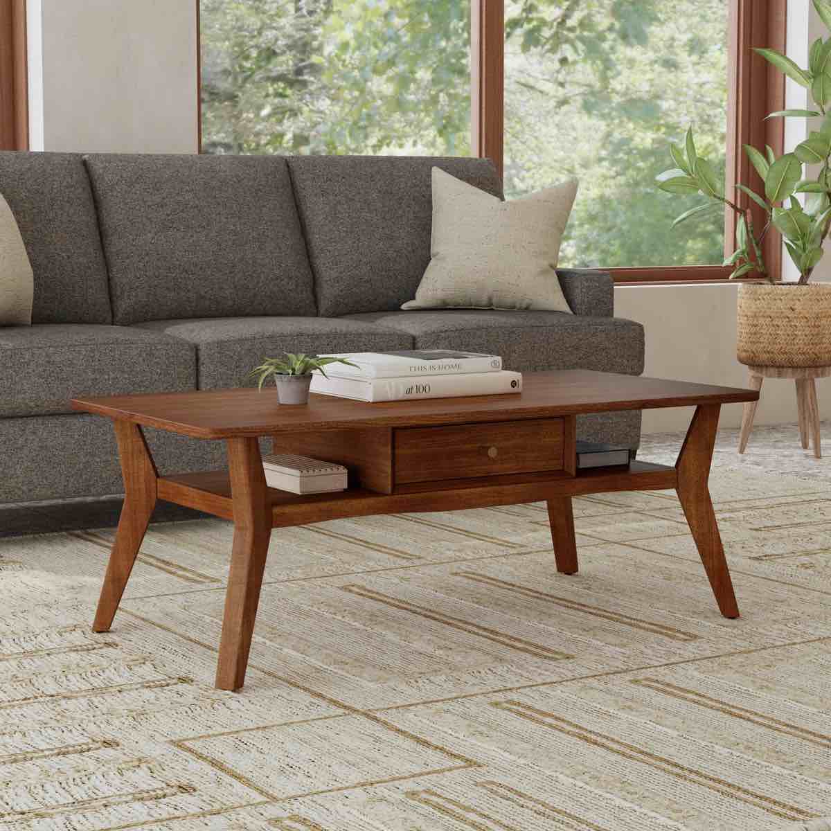 Ludwig Solid Wood Coffee Table 