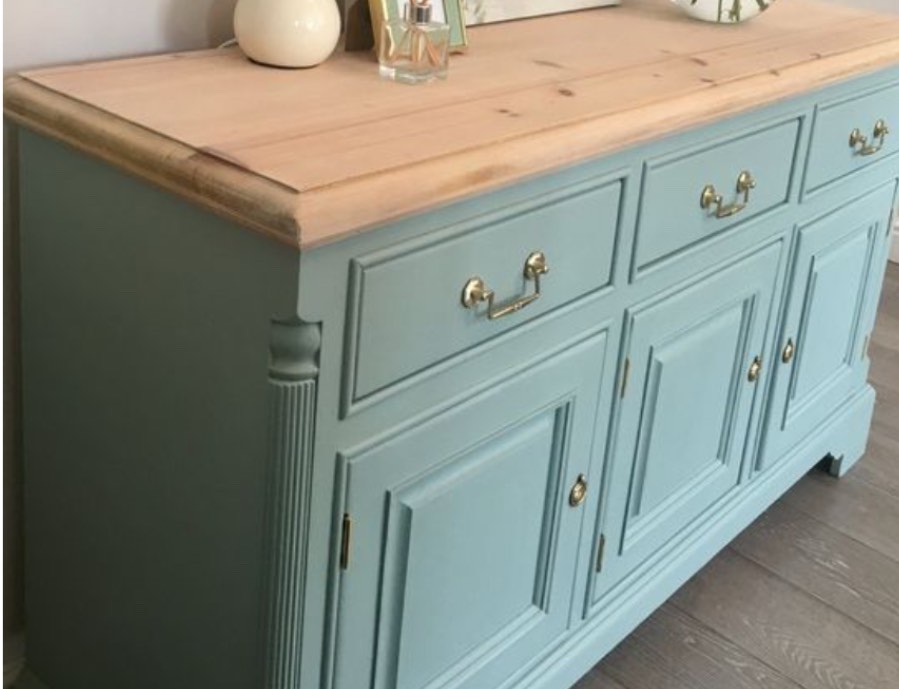 Solid Wood Sideboard 