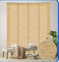 Adjustable Panel Track Blinds, Light Filtering