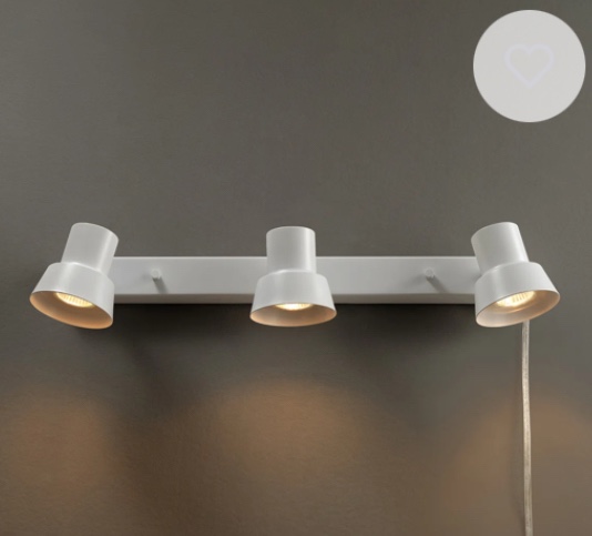 22 Inch 3 - Light Plug - In Track Lighting