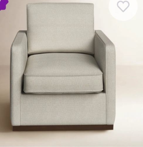 Bobbi Upholstered Swivel Armchair