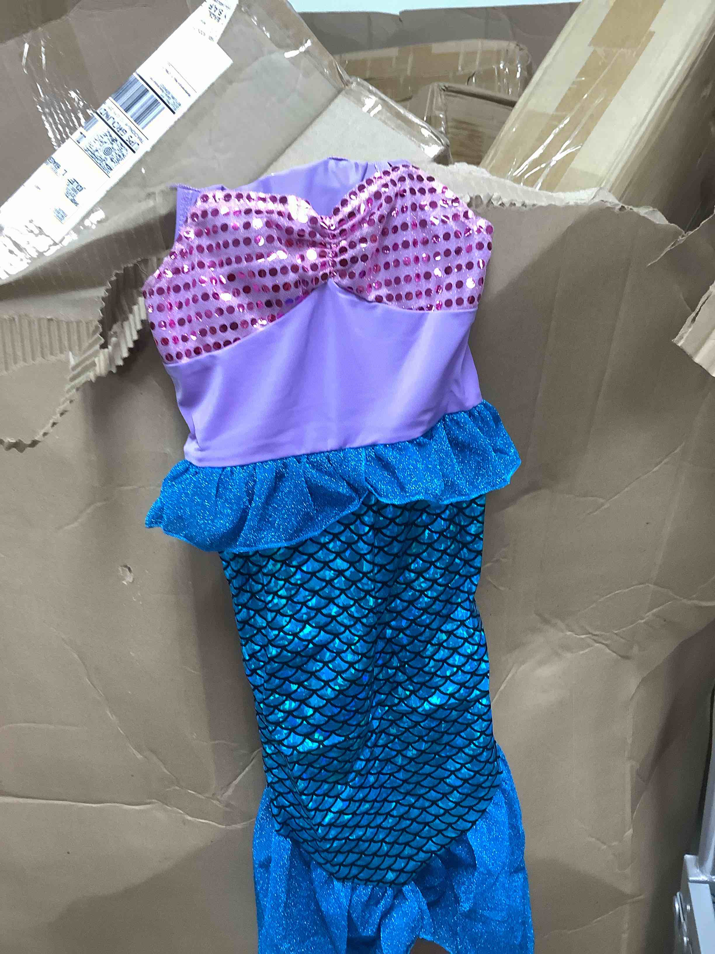 BIfuelyfimosh mermaid outfit set of 2