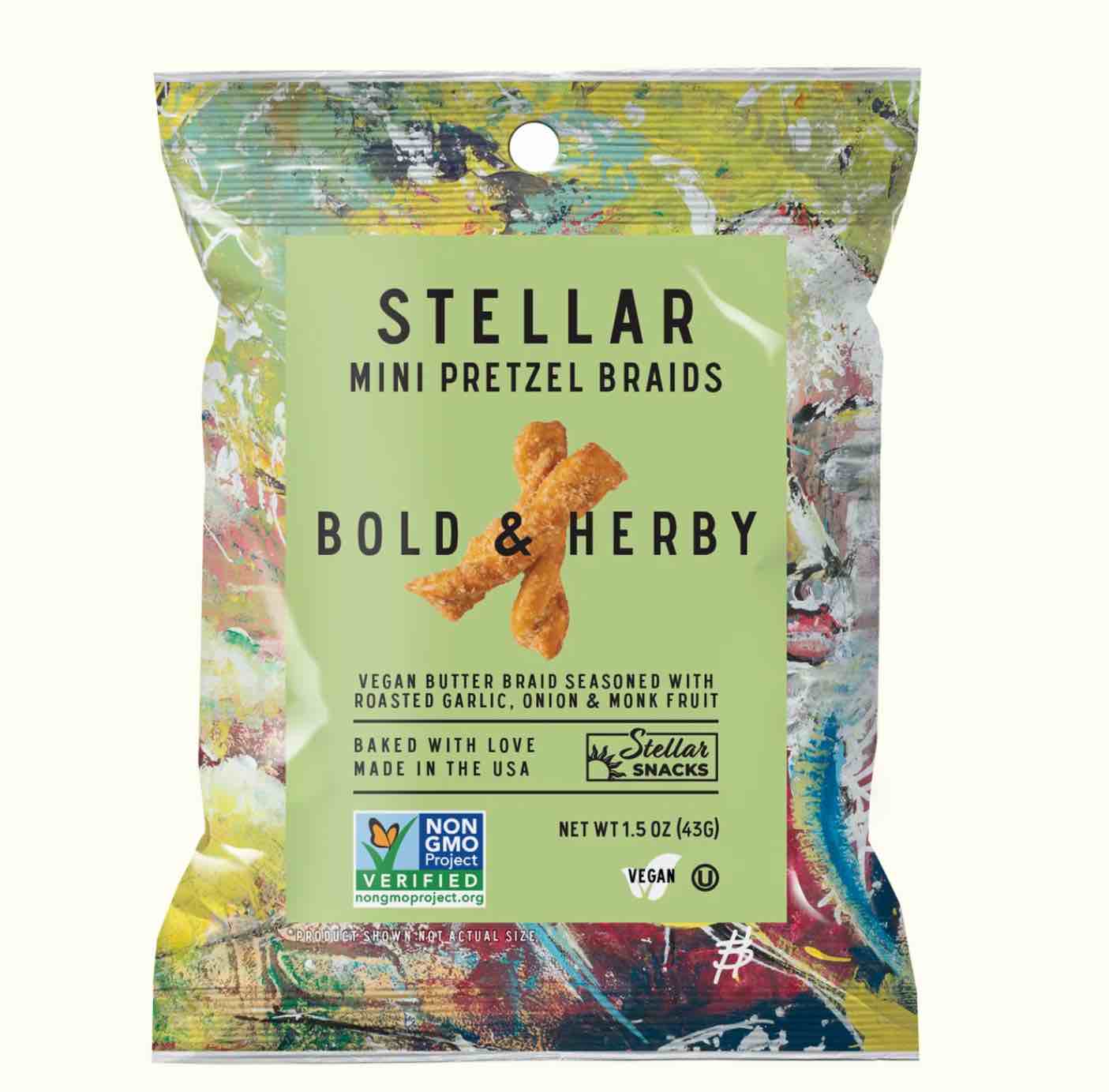 Stellar Snack. Bold & Herby 1.5 oz.