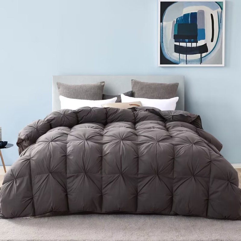  750 + FIll Power Goose Feathers Showunmi with Pinch Pleat Design