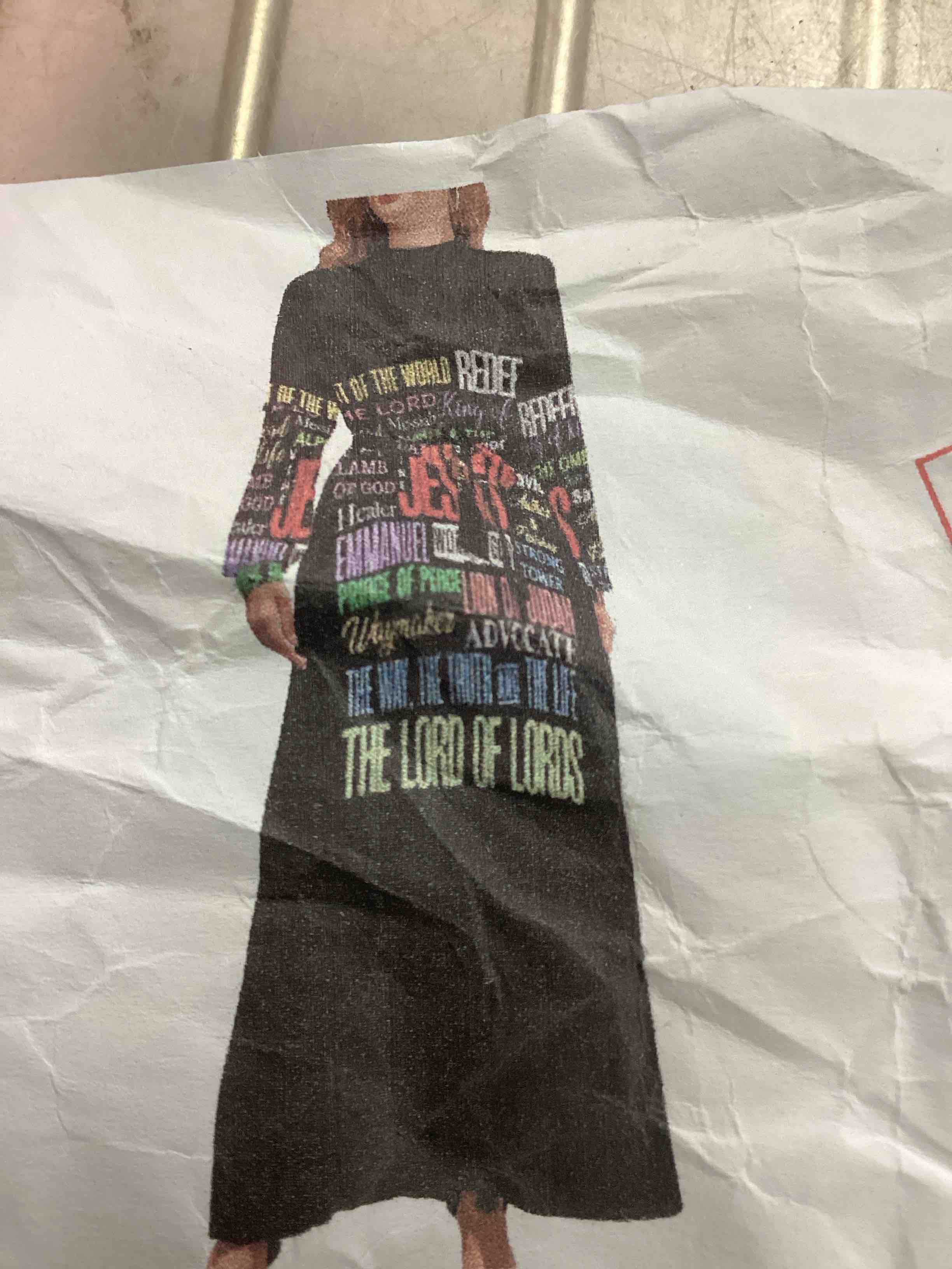 Cristian I Love Jesus Dress - Size L 