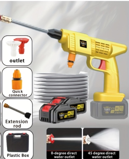 Cordless Pressure Washer for DeWalt 21V Max Battery, Portable Cordless