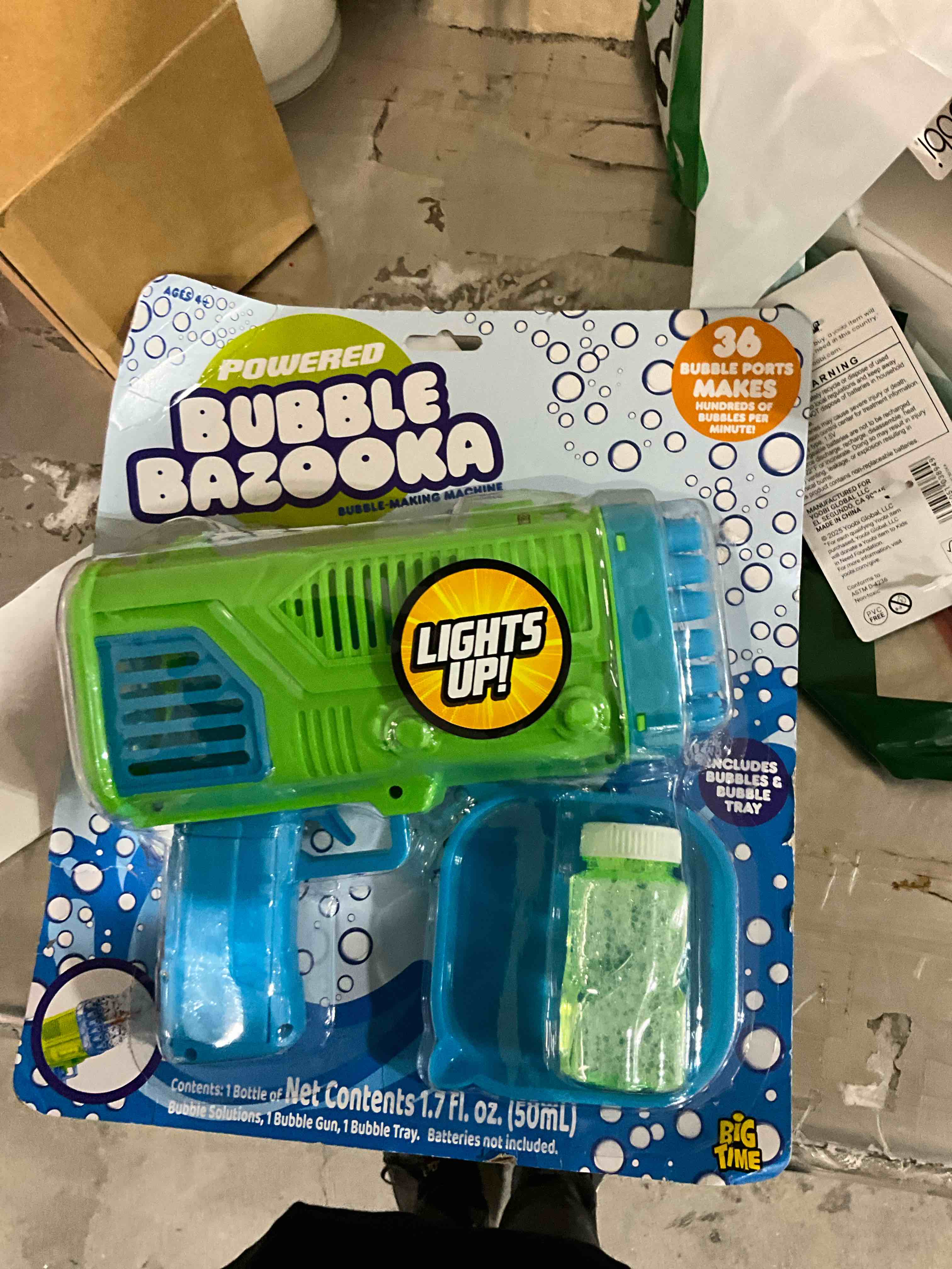bubble bazooka light up 