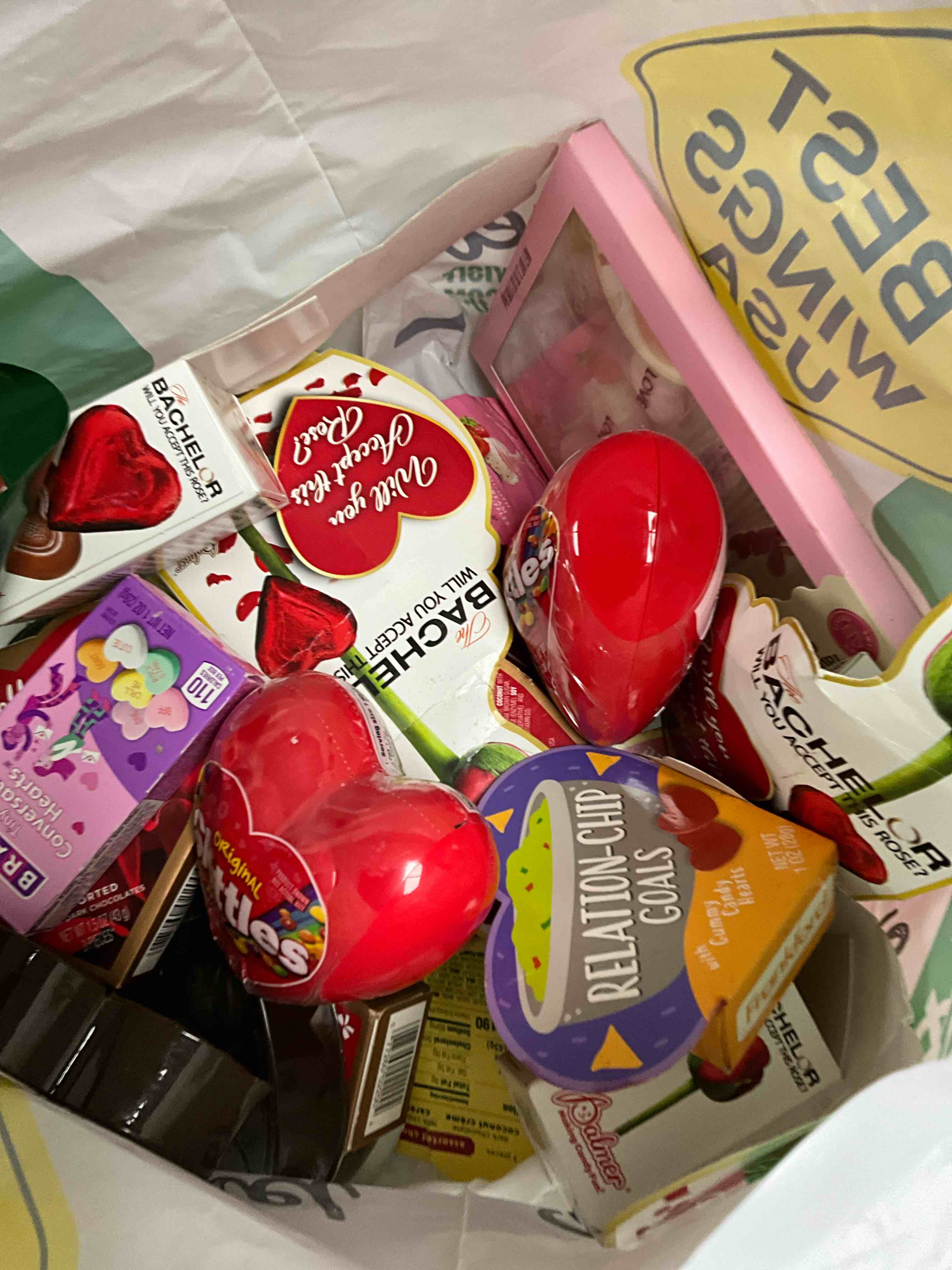 bag of assorted candy 