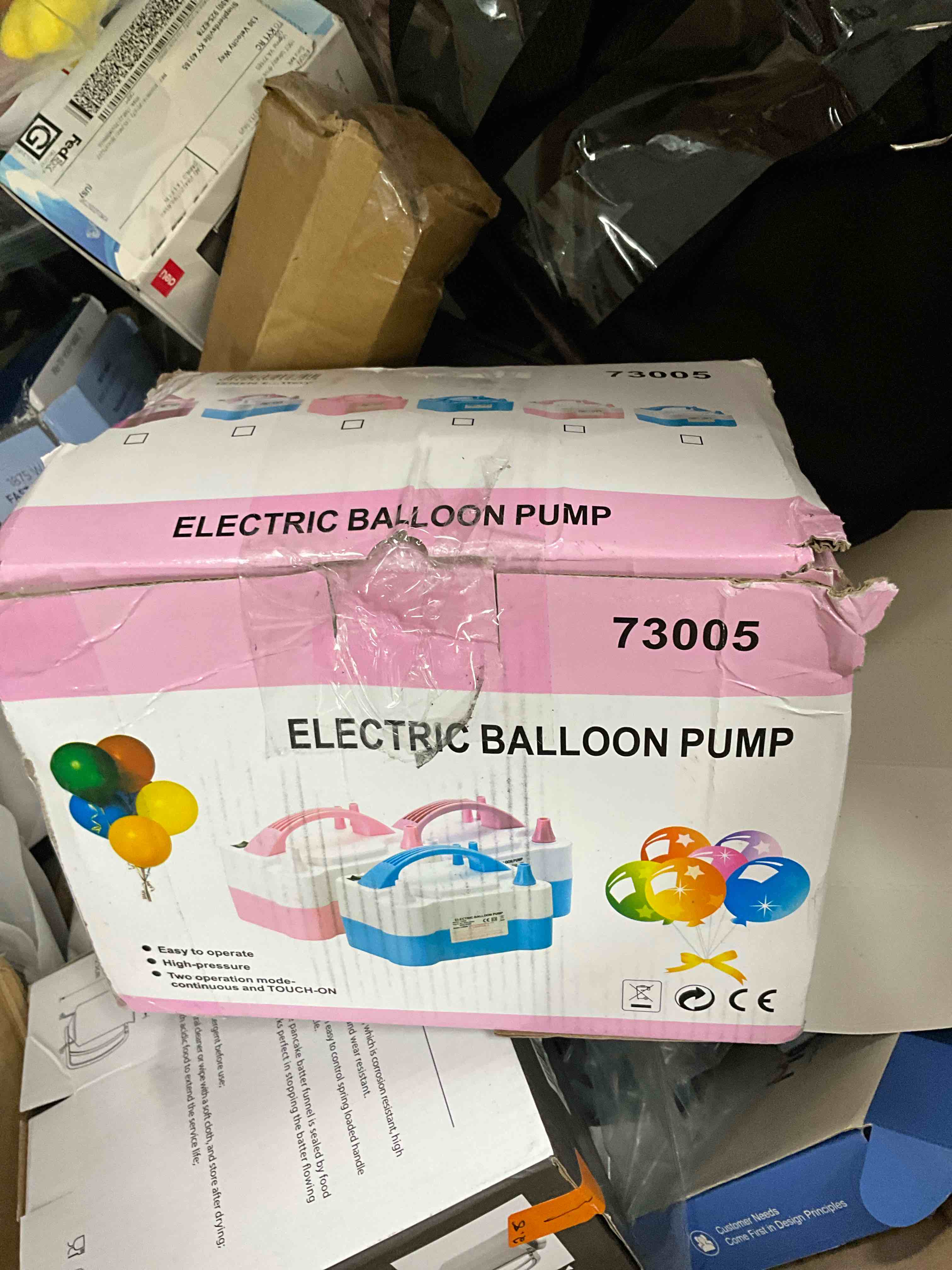 Electric ballon pump 