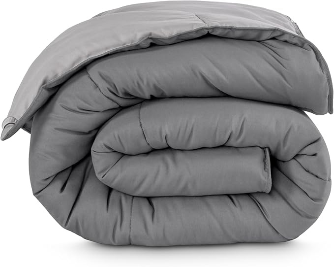 GRAY COMFORTER 