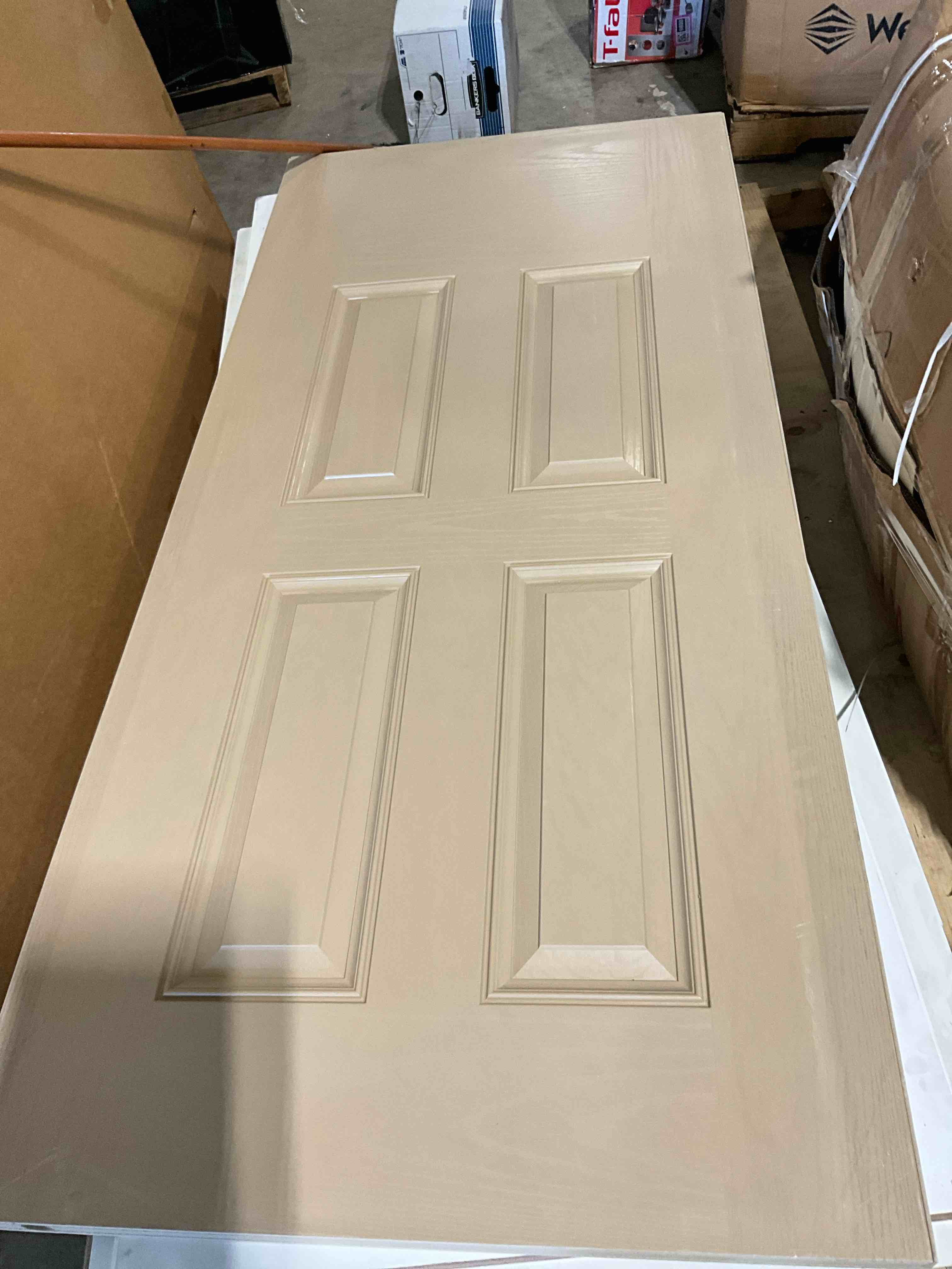 EXTERIOR SLAB DOOR BROWN 6ft3”x 3ft 